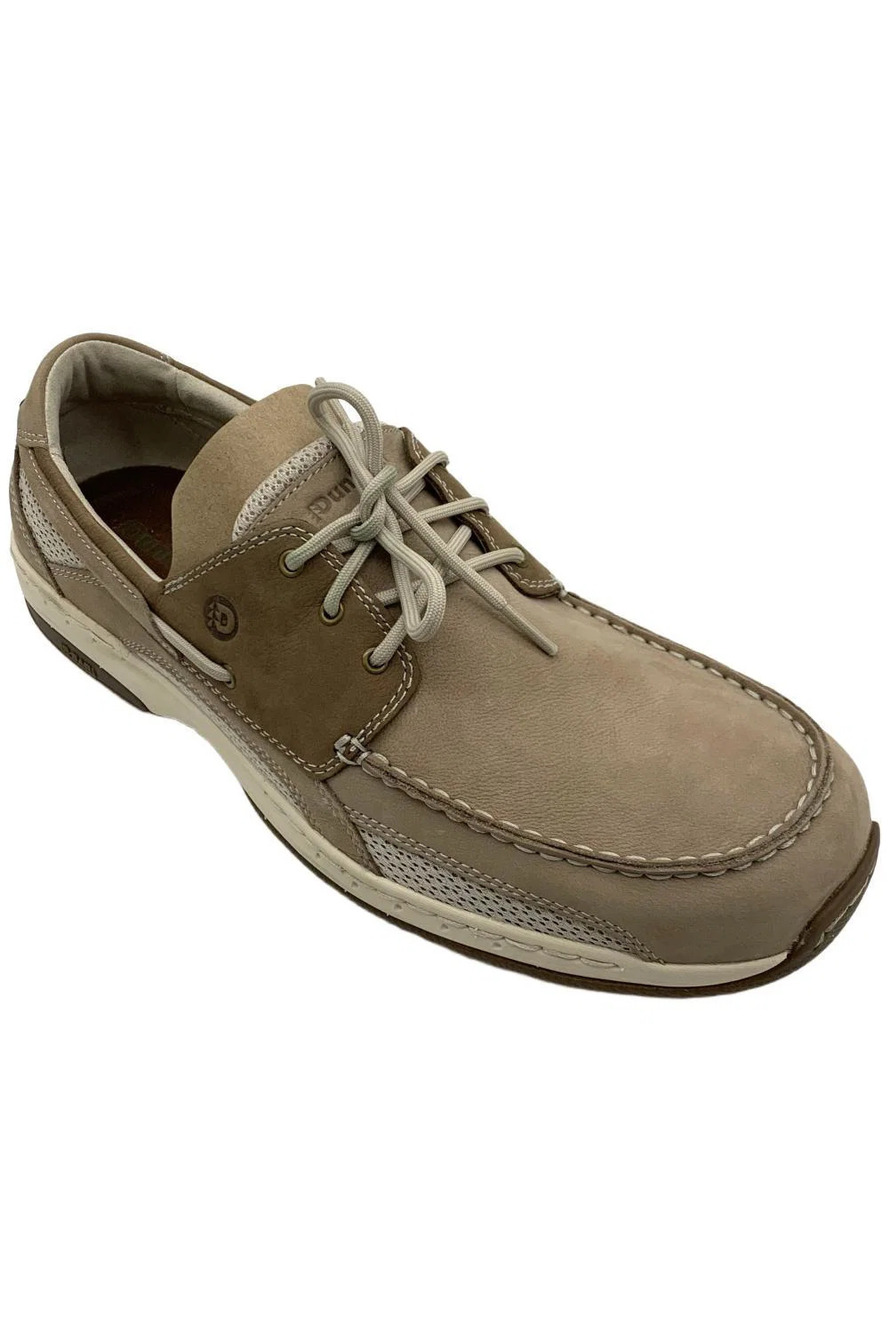 Dunham Men's Captain Boat Sneaker Taupe/Vicuna - Extra Wide